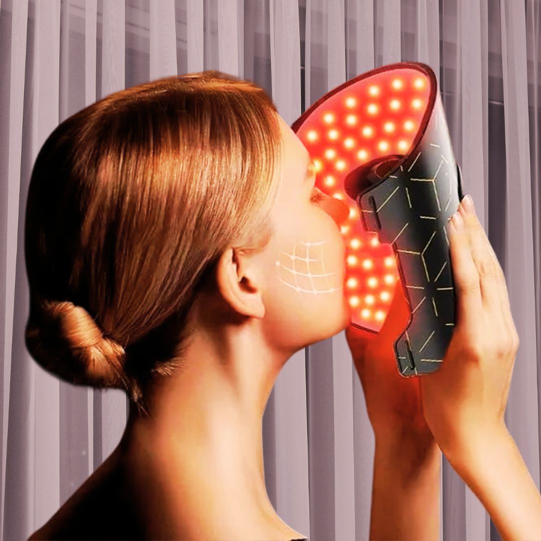 GoldSkin Pro Plus LED Red Light Therapy Face Mask