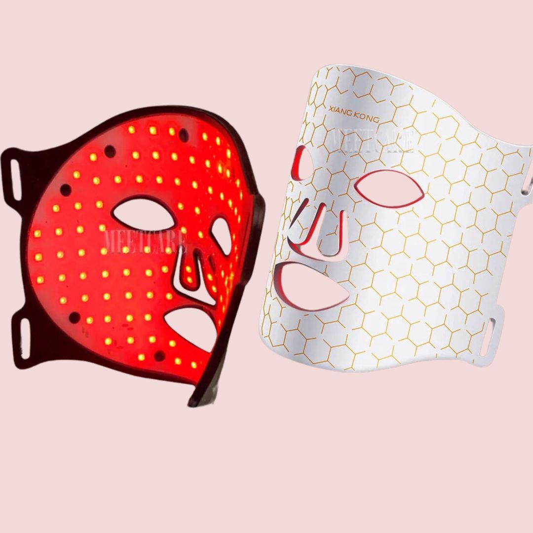 GoldSkin Pro Plus LED Red Light Therapy Face Mask