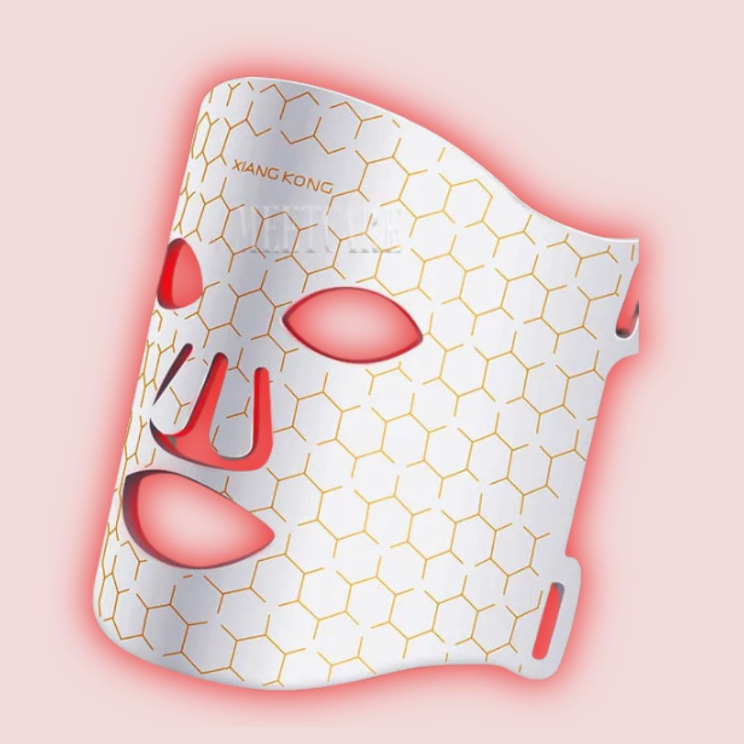 GoldSkin Pro Plus LED Red Light Therapy Face Mask